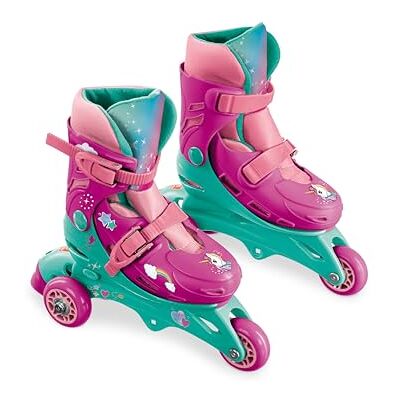 Mondo Toys 3IN LINE SKATES Double function inline skates adjustable from 29 to 32 for children Mondo Toys 3IN LINE SKATES Double function inline skates adjustable from 29 to 32 for children