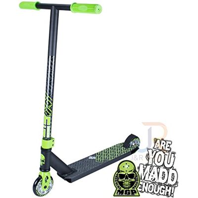 Madd Gear Monopattino Kick Extreme scooter 2017, Black/Green Madd Gear Monopattino Kick Extreme scooter 2017, Black/Green