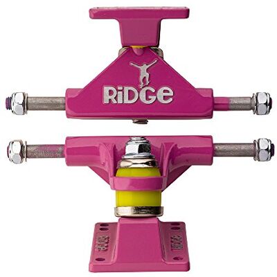 Ridge Skateboards Mini Cruiser Skateboard Trucks, Rosa, 3 Ridge Skateboards Mini Cruiser Skateboard Trucks, Rosa, 3