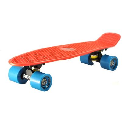 Ridge Mini Cruiser Skate Skateboard retro 22" completo con carrelli nero o bianco, fatto in l'UE, cuscinetti ABEC 7, alta qualità formula segreta di plastica Ridge Mini Cruiser Skate Skateboard retro 22" completo con carrelli nero o bianco, fatto in l'UE, cuscinetti ABEC 7, alta qualità formula segreta di plastica