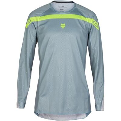 Long Sleeve Jersey Fox Airline Aviation Jersey Grey XL Long Sleeve Jersey Fox Airline Aviation Jersey Grey XL