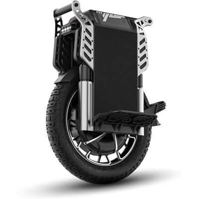 Kingsong Monociclo elettrico F22 Pro, per adulti, nero, taglia unica UE, sospensioni, motore da 500 W, autonomia fino a 160 km, 25 km/h,20", Kingsong Monociclo elettrico F22 Pro, per adulti, nero, taglia unica UE, sospensioni, motore da 500 W, autonomia fino a 160 km, 25 km/h,20",
