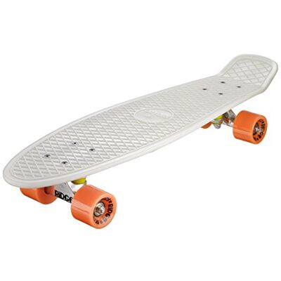 Ridge Skateboards 27' Mini Cruiser Skateboard completo, Glow in the Dark, Incandescente, Arancione Ridge Skateboards 27' Mini Cruiser Skateboard completo, Glow in the Dark, Incandescente, Arancione