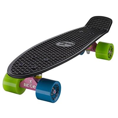 Ridge Mix It Up Mini Cruiser Skate Skateboard retro 22" completo in 18 stili diversi, fatto in l'UE, di alta qualità formula segreta di plastica Ridge Mix It Up Mini Cruiser Skate Skateboard retro 22" completo in 18 stili diversi, fatto in l'UE, di alta qualità formula segreta di plastica