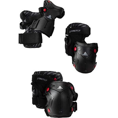 Firefly – Set di Protezioni per Proline, Unisex, , Schwarz/Rot, XL Firefly – Set di Protezioni per Proline, Unisex, , Schwarz/Rot, XL