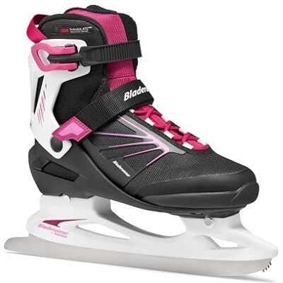 Rollerblade Bladerunner Igniter XT Ice W Pattini da ghiaccio, Donna, Nero/Fucsia, 41 Rollerblade Bladerunner Igniter XT Ice W Pattini da ghiaccio, Donna, Nero/Fucsia, 41