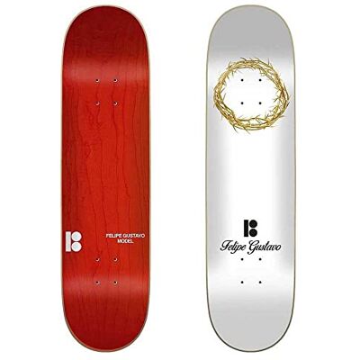 Plan B Gold Gustavo 7.87"x31.36" Deck Telaio, Adulti Unisex, Multicolore (Multicolore), Taglia Unica Plan B Gold Gustavo 7.87"x31.36" Deck Telaio, Adulti Unisex, Multicolore (Multicolore), Taglia Unica