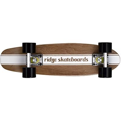 Ridge Skateboards Maple Mini Cruiser- NR4 Skateboard, Nero Ridge Skateboards Maple Mini Cruiser- NR4 Skateboard, Nero