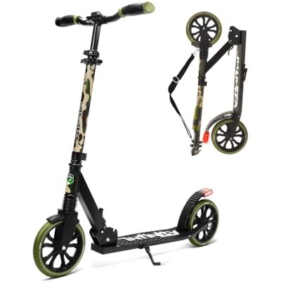 SereneLife Monopattino, Monopattino Bambini da 8 Anni, 2 Ruote con Manubrio Regolabile, Adulti e Adolescenti, Antiscivolo, Monopattino Pieghevole, Monopattino a Spinta e Portatile con Tracolla SereneLife Monopattino, Monopattino Bambini da 8 Anni, 2 Ruote con Manubrio Regolabile, Adulti e Adolescenti, Antiscivolo, Monopattino Pieghevole, Monopattino a Spinta e Portatile con Tracolla