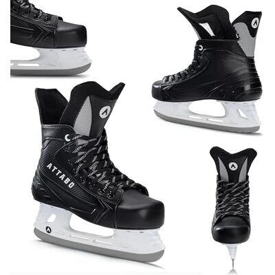 Pattini da hockey ATTABO HS da uomo - Principianti - Nero Pattini da hockey ATTABO HS da uomo - Principianti - Nero