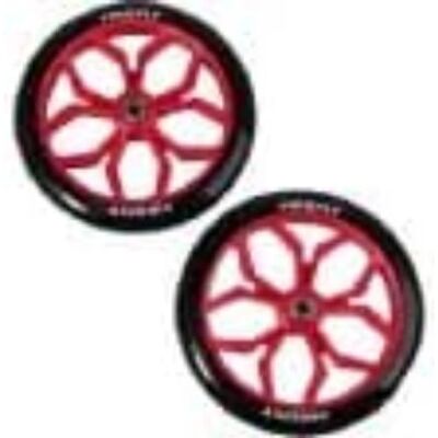 FIREFLY Set di Ruote di Ricambio per Scooter Ff230 Urba, Nero/Rosso FIREFLY Set di Ruote di Ricambio per Scooter Ff230 Urba, Nero/Rosso
