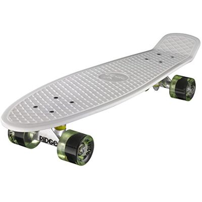 Ridge Skateboards Big Brother Nickel Mini Skate Cruiser Completo, fatto in l'UE, cuscinetti ABEC 7, alta qualità formula segreta di plastica Ridge Skateboards Big Brother Nickel Mini Skate Cruiser Completo, fatto in l'UE, cuscinetti ABEC 7, alta qualità formula segreta di plastica