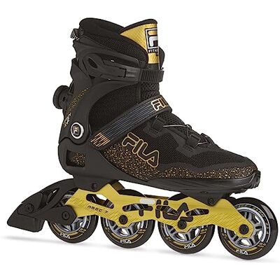 Fila LEGACY QF Pattino in linea Uomo BLACK/GOLD Taglia 39 Fila LEGACY QF Pattino in linea Uomo BLACK/GOLD Taglia 39