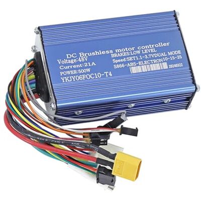 cyclingcolors 1x Controller Motore Controllo elettronico Monopattino Elettrico Adattabile 48 V 21 A 500 W connessione 6-p Compatibile con Scooter Roller SMARTGYRO ROCKWAY Speedway cyclingcolors 1x Controller Motore Controllo elettronico Monopattino Elettrico Adattabile 48 V 21 A 500 W connessione 6-p Compatibile con Scooter Roller SMARTGYRO ROCKWAY Speedway