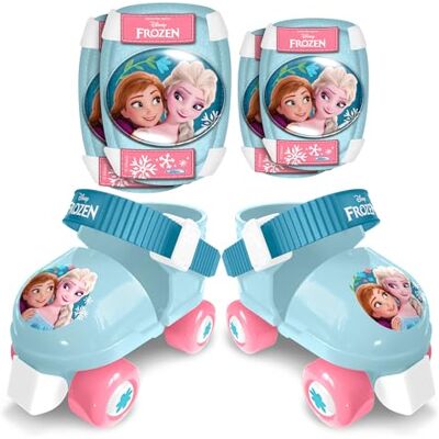 Stamp Combo Pattini a 4 ruote + Gomitiere Frozen 2 Stamp Combo Pattini a 4 ruote + Gomitiere Frozen 2