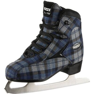 ROCES , Pattini da ghiaccio Donna Logger, Multicolore (Blue-Grey), 39 ROCES , Pattini da ghiaccio Donna Logger, Multicolore (Blue-Grey), 39