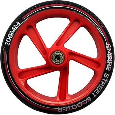 Empire des Acc SCU Ruota Scooter C/R 200 mm Nero/Rosso, Unisex Adulto, Vari, Taglia Unica Empire des Acc SCU Ruota Scooter C/R 200 mm Nero/Rosso, Unisex Adulto, Vari, Taglia Unica