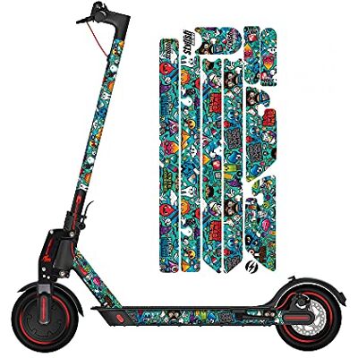 STYLISH SCOOTERS Sticker Bomb V2, Vinile per Scooter elettrici Gioventù Unisex, Multicolore, Universal STYLISH SCOOTERS Sticker Bomb V2, Vinile per Scooter elettrici Gioventù Unisex, Multicolore, Universal