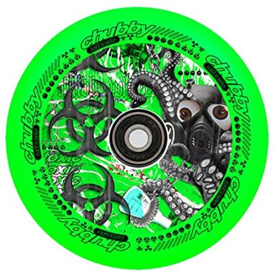 Centrano Chubby Lab, Rullo Scooter Unisex Adulto, Verde, 110 mm Centrano Chubby Lab, Rullo Scooter Unisex Adulto, Verde, 110 mm