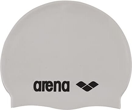 Arena Classic Silicone Cuffia Unisex in Silicone, Cuffia Piscina Donna e Uomo, Cuffia Nuoto con Bordo Rinforzato, Cuffia Morbida e Resistente