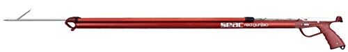 SEAC Red Gun, Fucile Subacqueo Arbalete con Testata per Elastici Paralleli Unisex Adulto, Rosso, 90 cm
