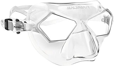 SALVIMAR Incredibile, Maschera Unisex Adulto, Clear/Clear, Taglia Unica