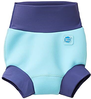 Splash About Happy Nappy Pannolino da Nuoto Riutilizzabile, Blu Cobalt, 12-24 Mesi