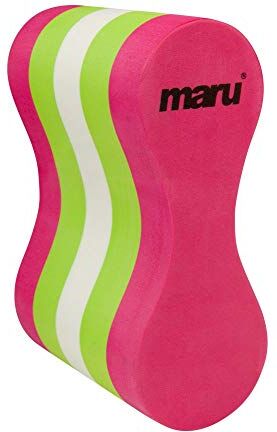 maru Salvagente per Nuoto, Unisex Adulto, Pull Buoy, Rosa/Lime/Bianco, Adulto