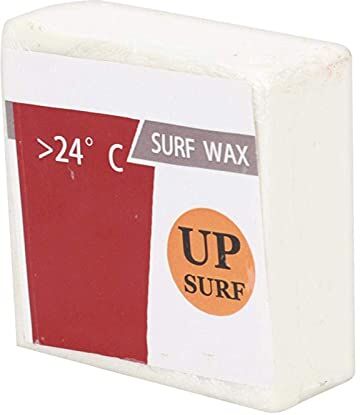 DAUERHAFT Tavola da Surf in Cera Leggera Antiscivolo Quadrata Trasparente Bianco Latte, per Strumento da Surf(Tropical Wax)