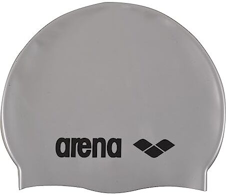 Arena Classic Silicone Junior Cuffia Unisex in Silicone, Cuffia Piscina Bambino e Bambina, Cuffia Nuoto con Bordo Rinforzato, Cuffia Morbida e Resistente