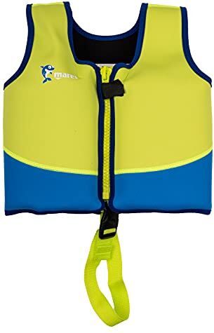 Mares Aquazone Floating Jacket, Giubbotto Galleggiante Bambini Unisex, Limone, XS