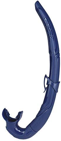 SEAC Liquid, Snorkel Pieghevole per Pesca Subacquea in Apnea, 100% Silicone Ipoallergenico Unisex Adulto, Blu, Standard