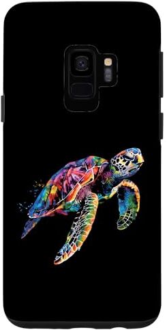 We Love Sea Turtles - Scuba Diving Apparel Co. Custodia per Galaxy S9 Tartaruga marina Immersioni Acquerello Snorkeling Immersioni subacquee