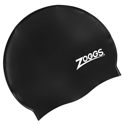 Zoggs , Cuffia Unisex Bambini, Nero, taglia unica