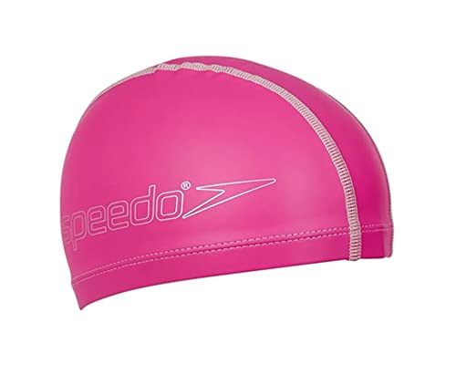 Speedo Unisex Bambini Junior Pace Cap Cuffia da nuoto, Rosa, Taglia Unica