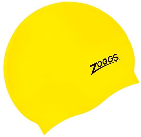 Zoggs Silicone Cap , Unisex Adulto, Giallo, taglia unica