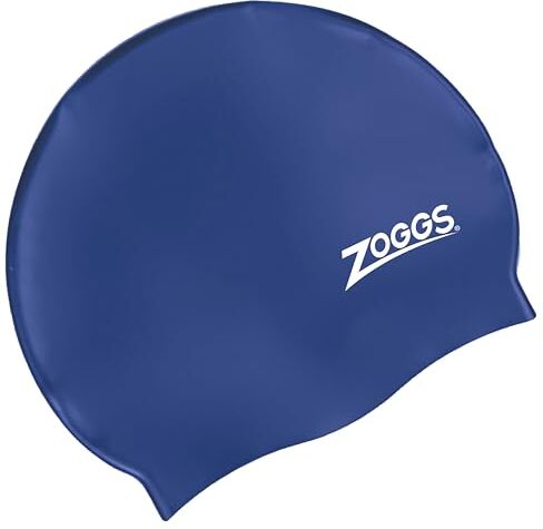 Zoggs Cuffia, Silicone cap Unisex Adulto, Marina Militare, Taglia Unica