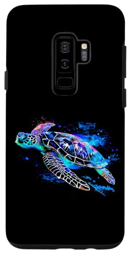 We Love Sea Turtles - Scuba Diving Apparel Co. Custodia per Galaxy S9+ Tartaruga marina Immersioni Acquerello Snorkeling Immersioni subacquee