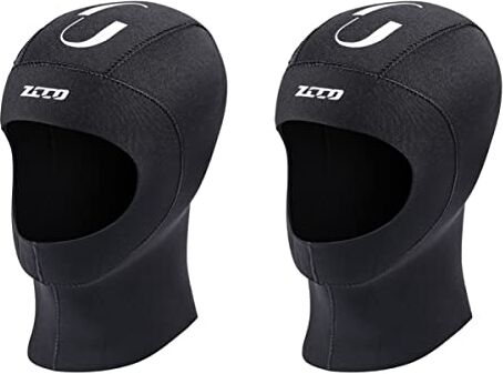 INOOMP Maschera 2 Pz Copertura Della Testata Subacquea Cappello Da Muta Tenere Caldo Cappuccio Immersione