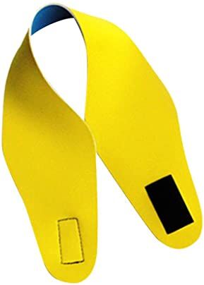 Paowsietiviity Cerchietto per bambini e adulti, in morbido neoprene, 58 cm, colore: giallo