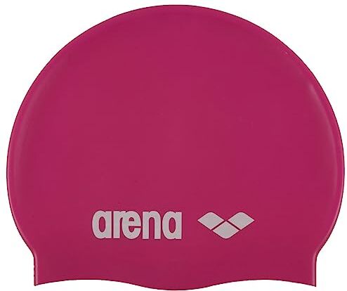 Arena Classic Silicone Junior Cuffia Unisex in Silicone, Cuffia Piscina Bambino e Bambina, Cuffia Nuoto con Bordo Rinforzato, Cuffia Morbida e Resistente