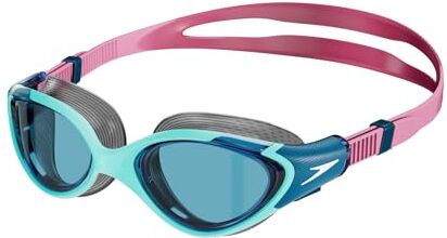 Speedo Biofuse 2.0 Occhialini da nuoto da donna, taglia unica, colore: blu/rosa