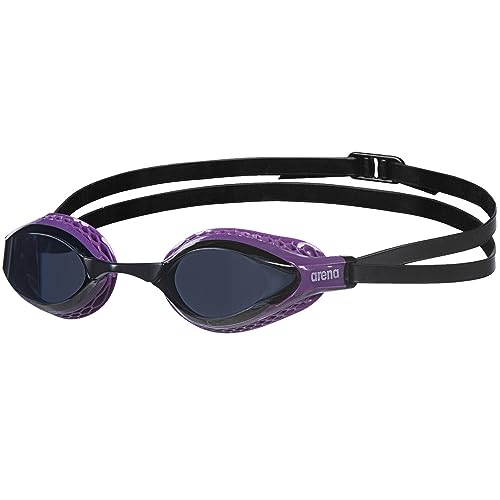 Arena Air-Speed Occhialini Nuoto da Gara Anti-Appannamento Unisex Adulto, Occhialini Piscina con Ampie Lenti, Protezione UV, 3 Ponti Nasali Intercambiabili, Guarnizioni Air Seals