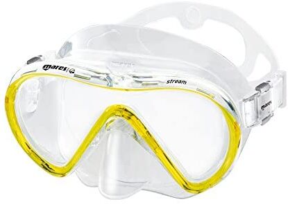 Mares Stream, Maschera da Snorkeling, Unisex – Adulto, Blu, Taglia Unica