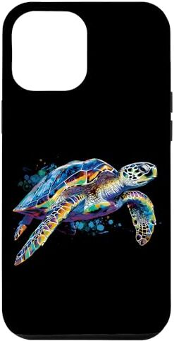 We Love Sea Turtles - Scuba Diving Apparel Co. Custodia per iPhone 14 Pro Max Tartaruga marina Immersioni Acquerello Snorkeling Immersioni subacquee