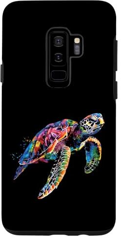 We Love Sea Turtles - Scuba Diving Apparel Co. Custodia per Galaxy S9+ Tartaruga marina Immersioni Acquerello Snorkeling Immersioni subacquee