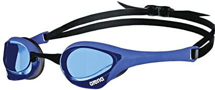 Arena Cobra Ultra Swipe Goggle, Blu-Blu-Nero, Taglia unica