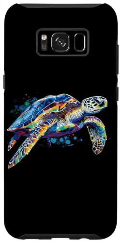 We Love Sea Turtles - Scuba Diving Apparel Co. Custodia per Galaxy S8+ Tartaruga marina Immersioni Acquerello Snorkeling Immersioni subacquee