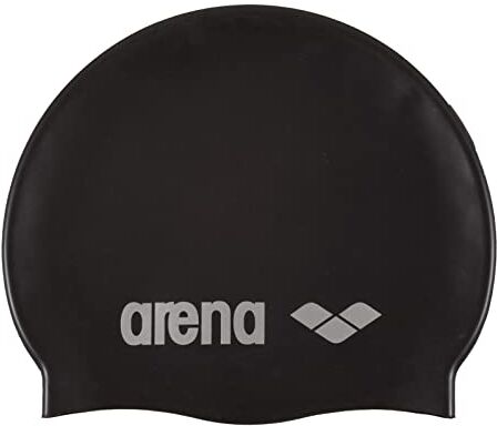 Arena Classic Silicone Cuffia Unisex in Silicone, Cuffia Piscina Donna e Uomo, Cuffia Nuoto con Bordo Rinforzato, Cuffia Morbida e Resistente