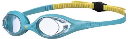 Arena Spider Junior Occhialini Nuoto Anti-Appannamento per Bambini, Occhialini Piscina con Protezione UV, Ponte Nasale Autoregolante, Guarnizioni in Silicone Ipoallergenico